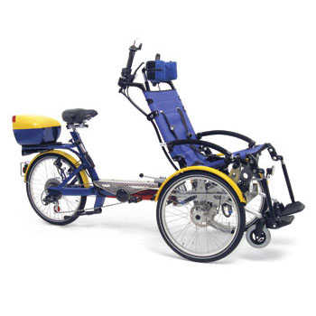 Draisin Plus - Cycle pour pousser ou tirer un fauteuil r...