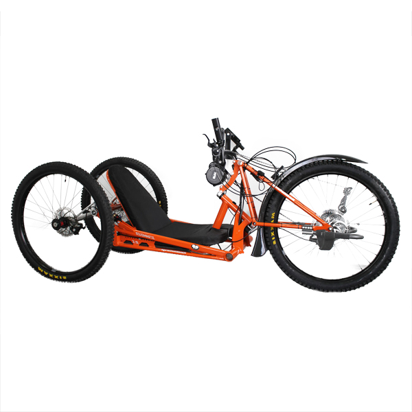 Handbike hybride Scrambler TT - Tricycle  deux roues ar...