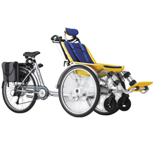 Rollfiets - Cycle pour pousser ou tirer un fauteuil roul...