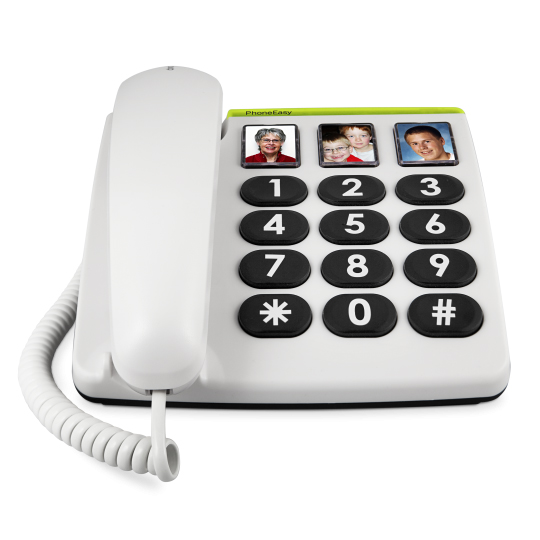 Phone easy 331 ph - Téléphone fixe à touches larges...