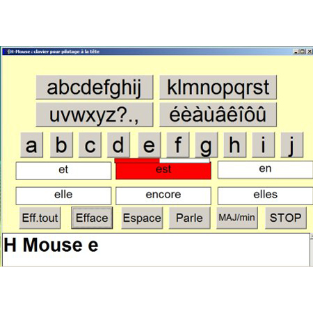 H mouse - Logiciel de clavier visuel...