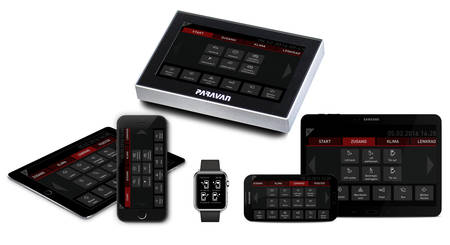 Paravan Touch et Touch Display - Télécommande au volant...