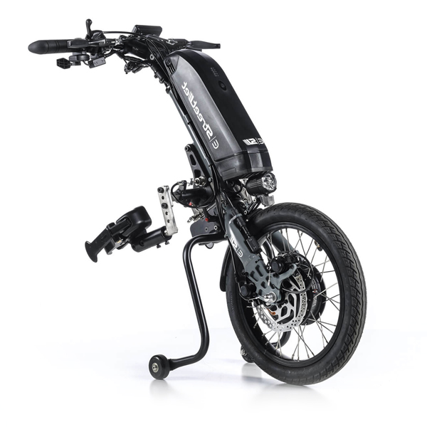 Streetjet - Troisième roue électrique pour fauteuil roul...